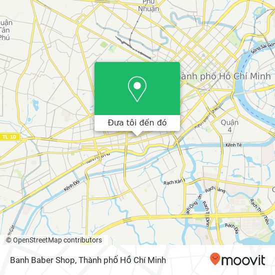 Bản đồ Banh Baber Shop