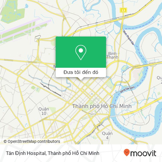 Bản đồ Tân Định Hospital