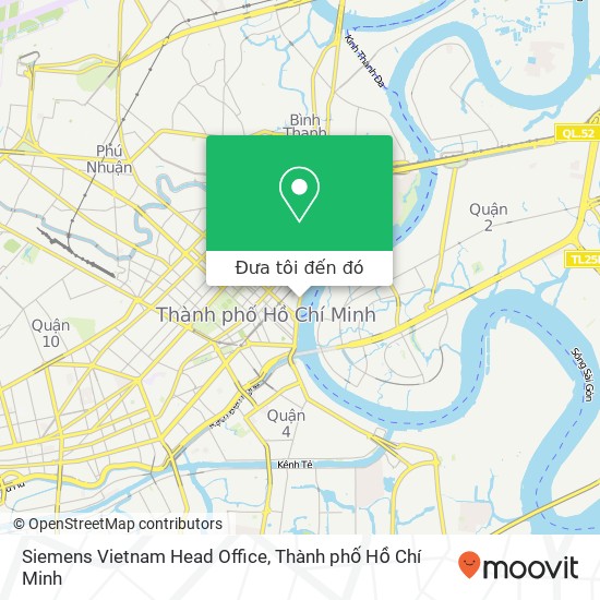 Bản đồ Siemens Vietnam Head Office