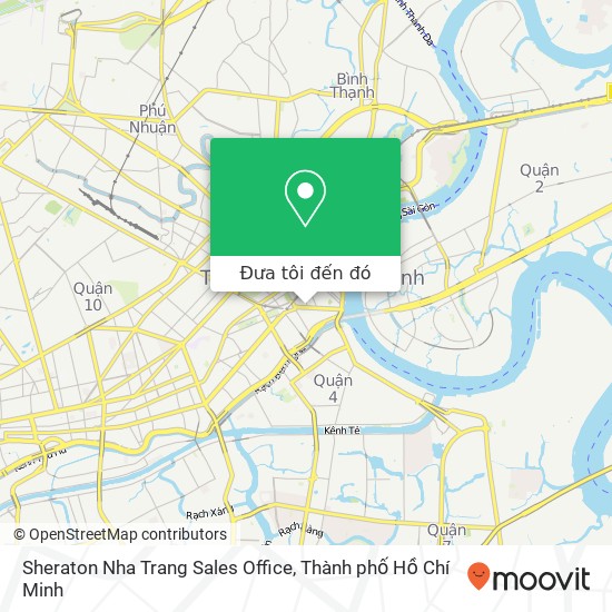 Bản đồ Sheraton Nha Trang Sales Office