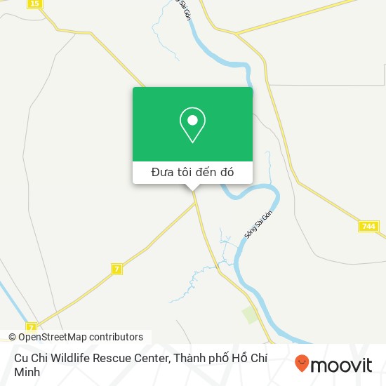 Bản đồ Cu Chi Wildlife Rescue Center