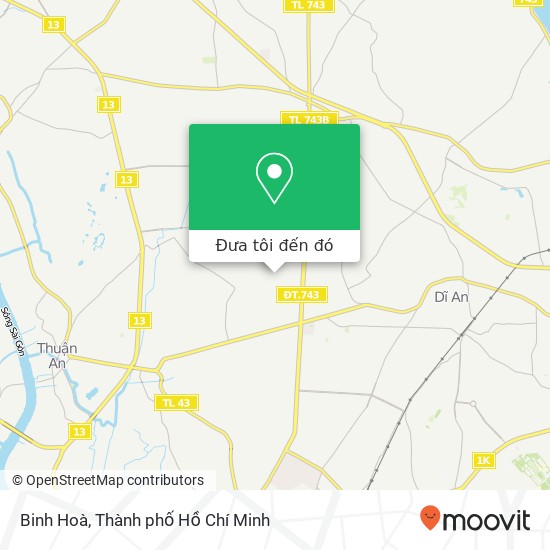 Bản đồ Binh Hoà