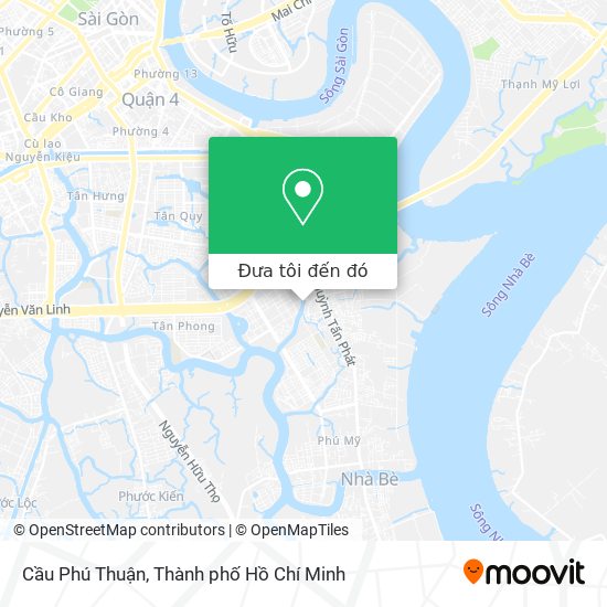 Bản đồ Cầu Phú Thuận