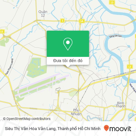 Bản đồ Siêu Thị Văn Hóa Văn Lang