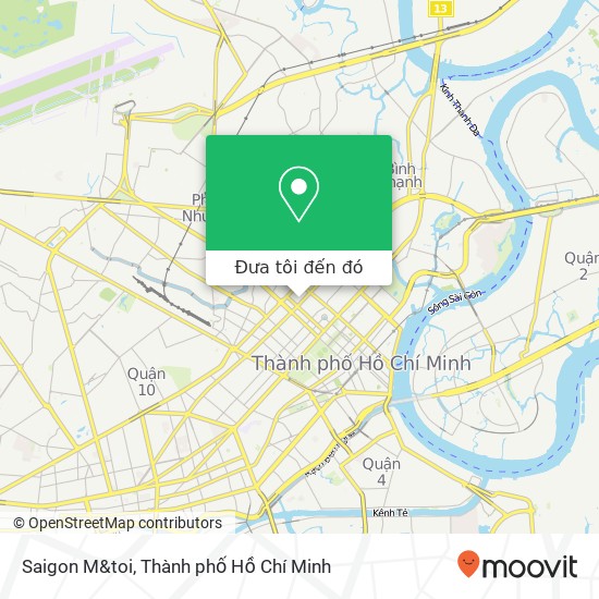 Bản đồ Saigon M&toi