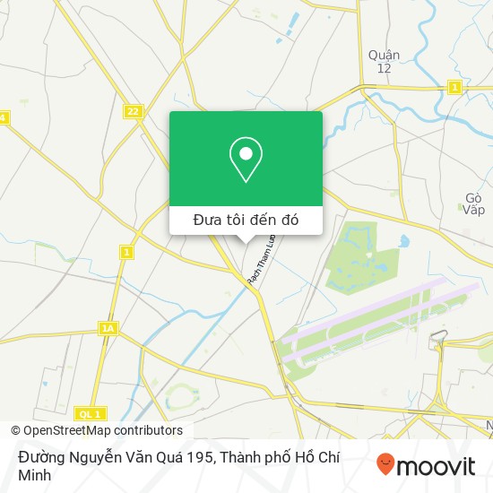 Bản đồ Đường Nguyễn Văn Quá 195
