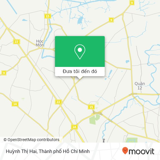 Bản đồ Huỳnh Thị Hai