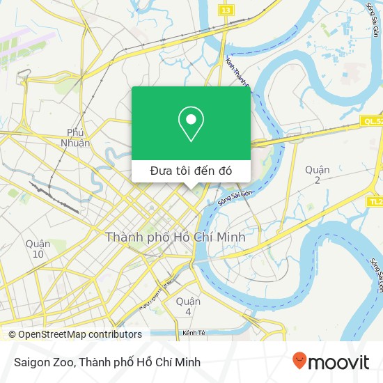 Bản đồ Saigon Zoo