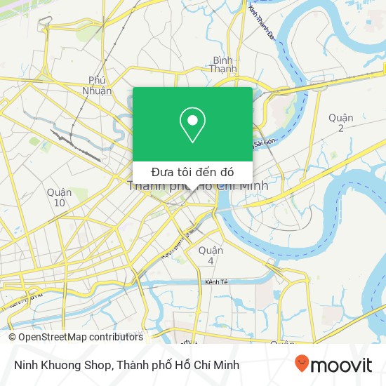 Bản đồ Ninh Khuong Shop