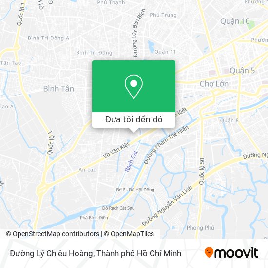 Bản đồ Đường Lý Chiêu Hoàng