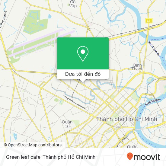 Bản đồ Green leaf cafe