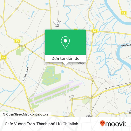 Bản đồ Cafe Vuông Tròn