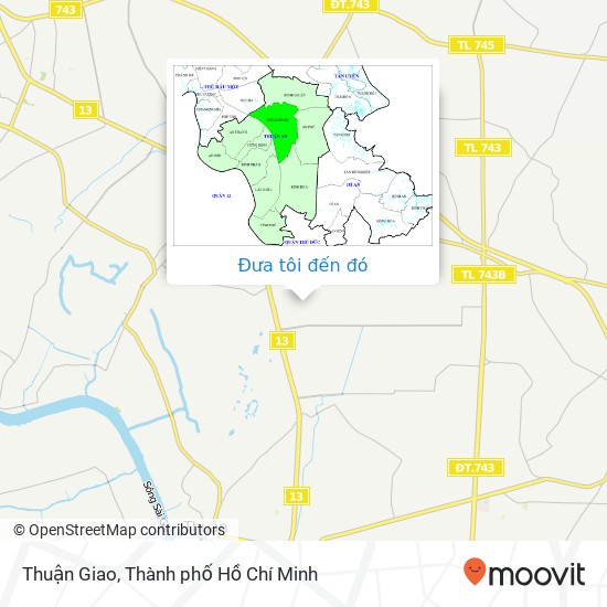 Bản đồ Thuận Giao