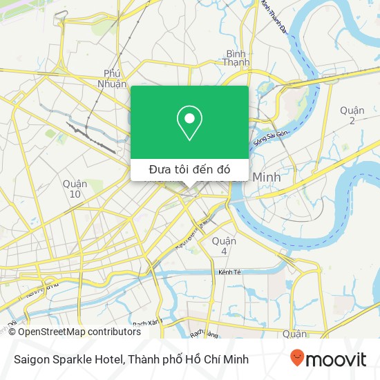 Bản đồ Saigon Sparkle Hotel