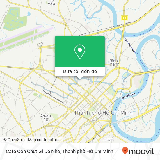 Bản đồ Cafe Con Chut Gi De Nho