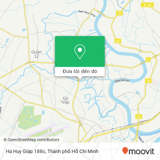 Bản đồ Hà Huy Giáp 188c