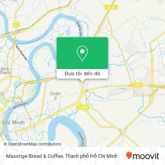 Bản đồ Masstige Bread & Coffee