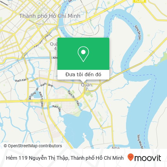 Bản đồ Hẻm 119 Nguyễn Thị Thập