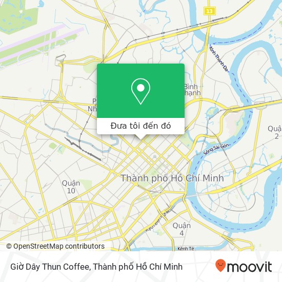 Bản đồ Giờ Dây Thun Coffee