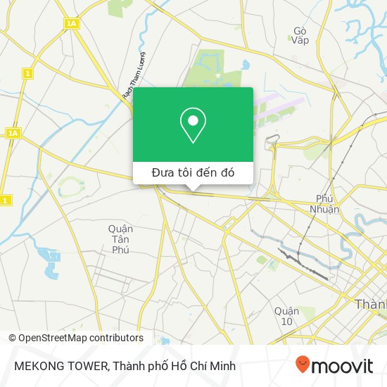 Bản đồ MEKONG TOWER