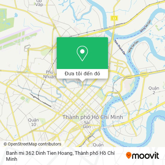 Bản đồ Banh mi 362 Dinh Tien Hoang