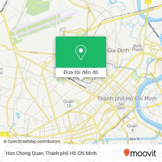 Bản đồ Hon Chong Quan
