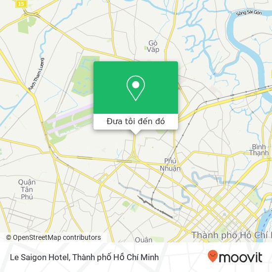 Bản đồ Le Saigon Hotel