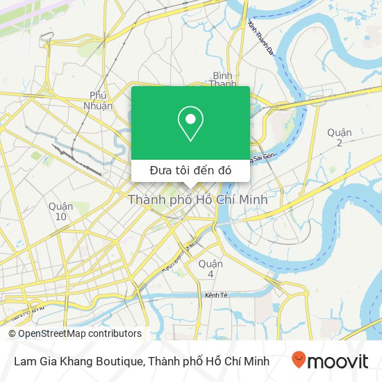 Bản đồ Lam Gia Khang Boutique