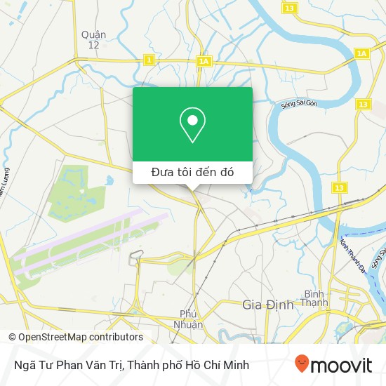 Bản đồ Ngã Tư Phan Văn Trị