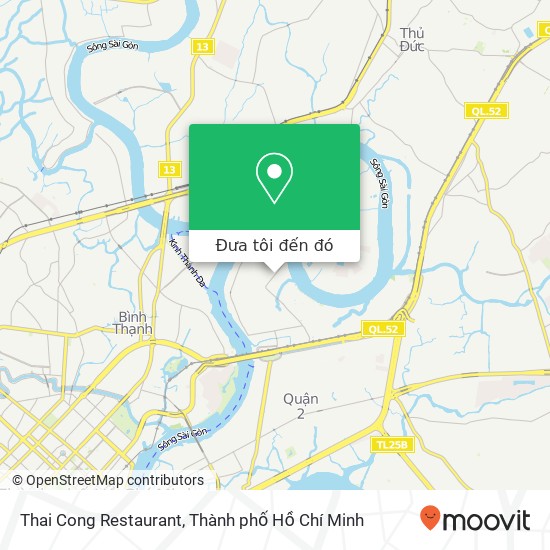 Bản đồ Thai Cong Restaurant