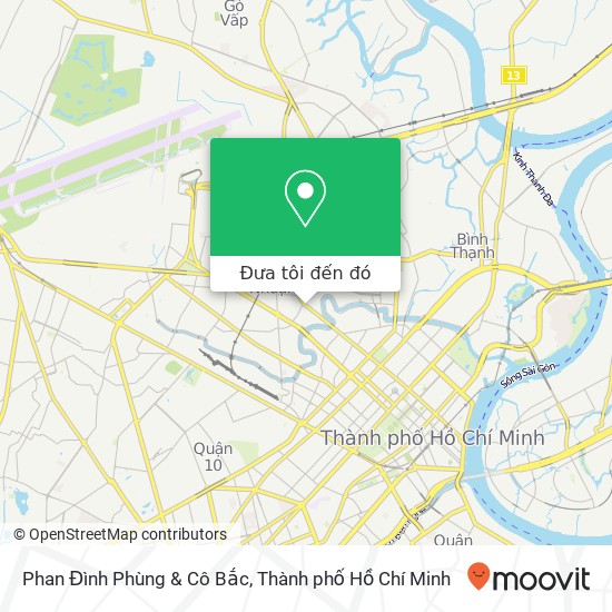 Bản đồ Phan Đình Phùng & Cô Bắc