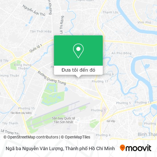 Bản đồ Ngã ba Nguyễn Văn Lượng