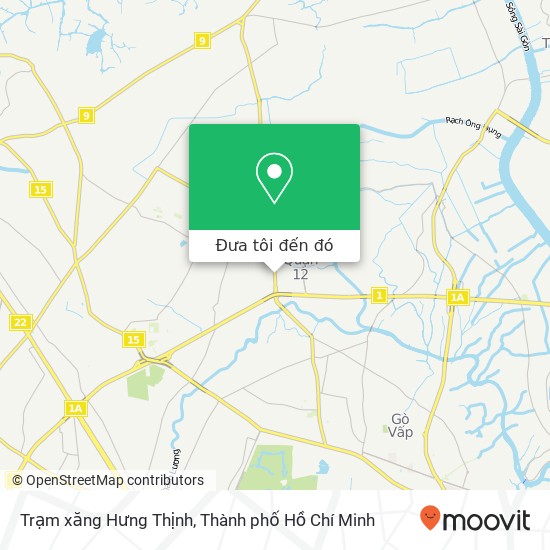 Bản đồ Trạm xăng Hưng Thịnh