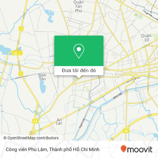 Bản đồ Công viên Phú Lâm