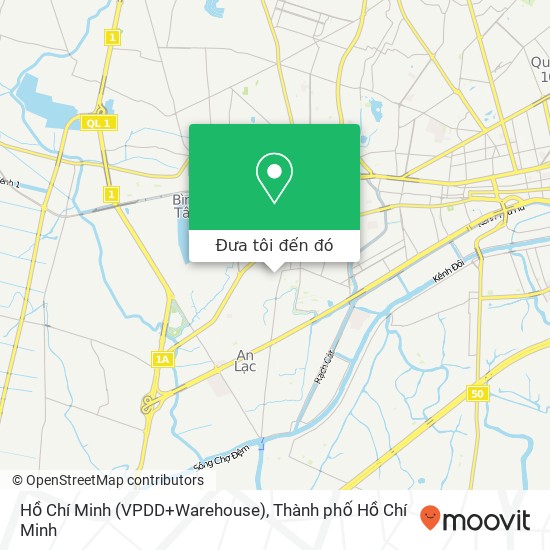 Bản đồ Hồ Chí Minh (VPDD+Warehouse)