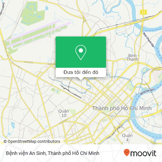 Bản đồ Bệnh viện An Sinh
