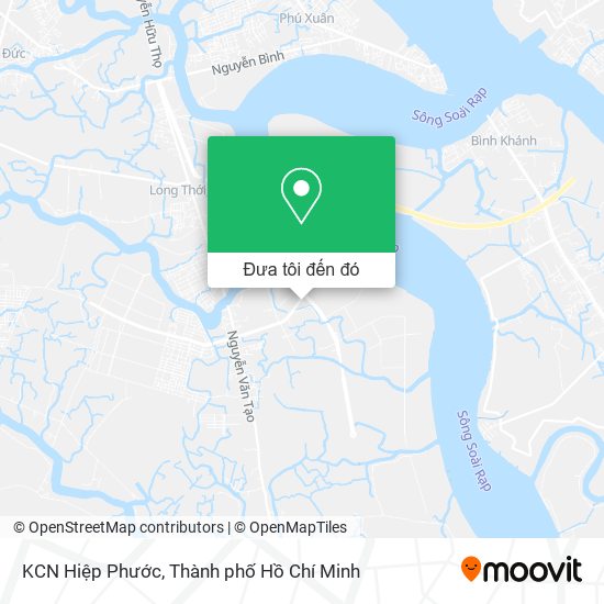 Bản đồ KCN Hiệp Phước