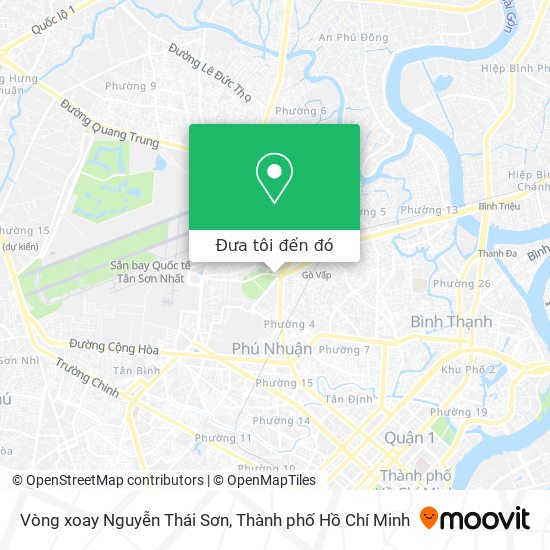 Bản đồ Vòng xoay Nguyễn Thái Sơn
