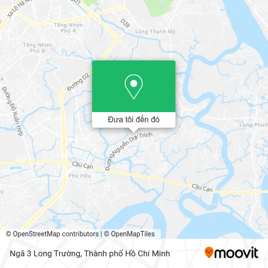 Bản đồ Ngã 3 Long Trường