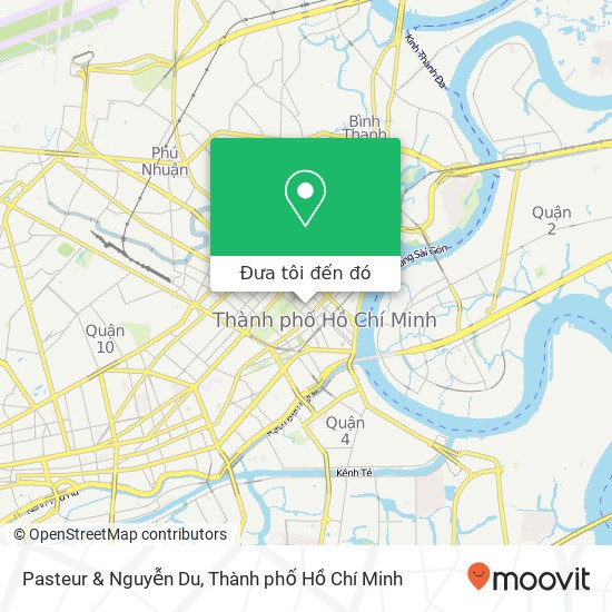 Bản đồ Pasteur & Nguyễn Du