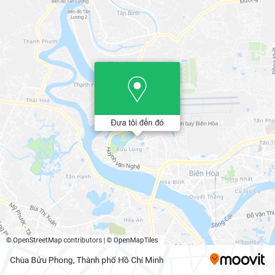 Bản đồ Chùa Bửu Phong