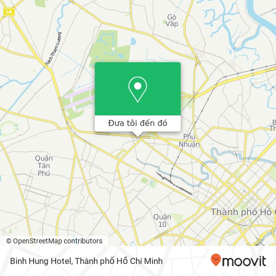 Bản đồ Binh Hung Hotel