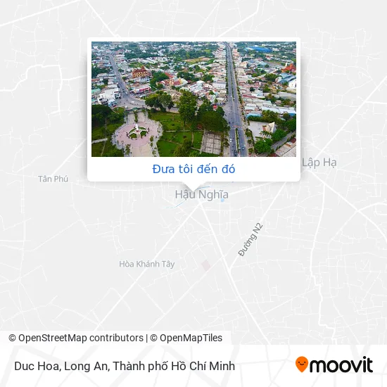 Bản đồ Duc Hoa, Long An
