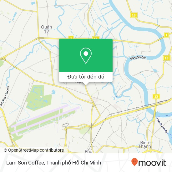 Bản đồ Lam Son Coffee