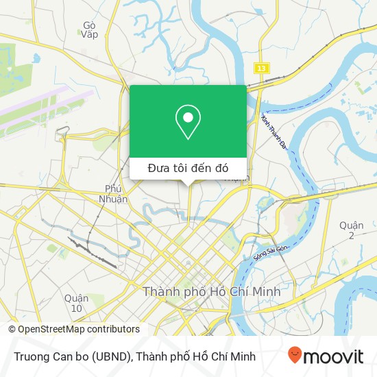 Bản đồ Truong Can bo (UBND)