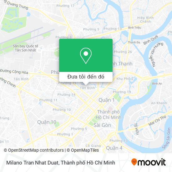Bản đồ Milano Tran Nhat Duat
