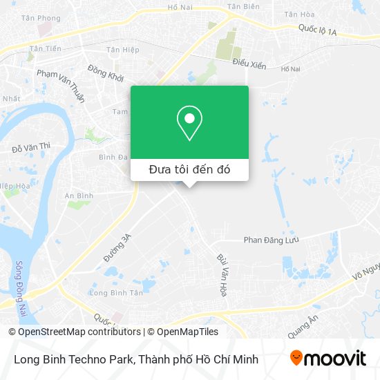 Bản đồ Long Binh Techno Park