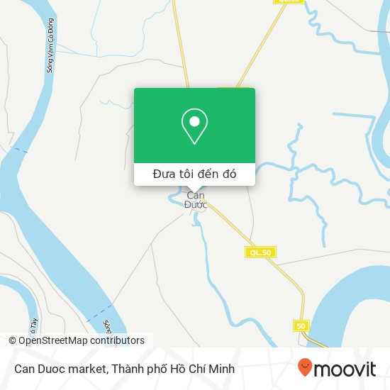 Bản đồ Can Duoc market