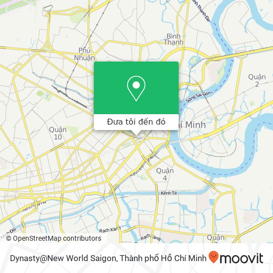 Bản đồ Dynasty@New World Saigon