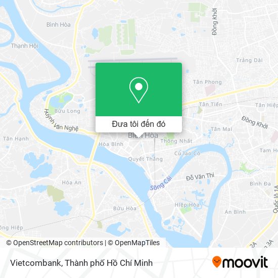 Bản đồ Vietcombank